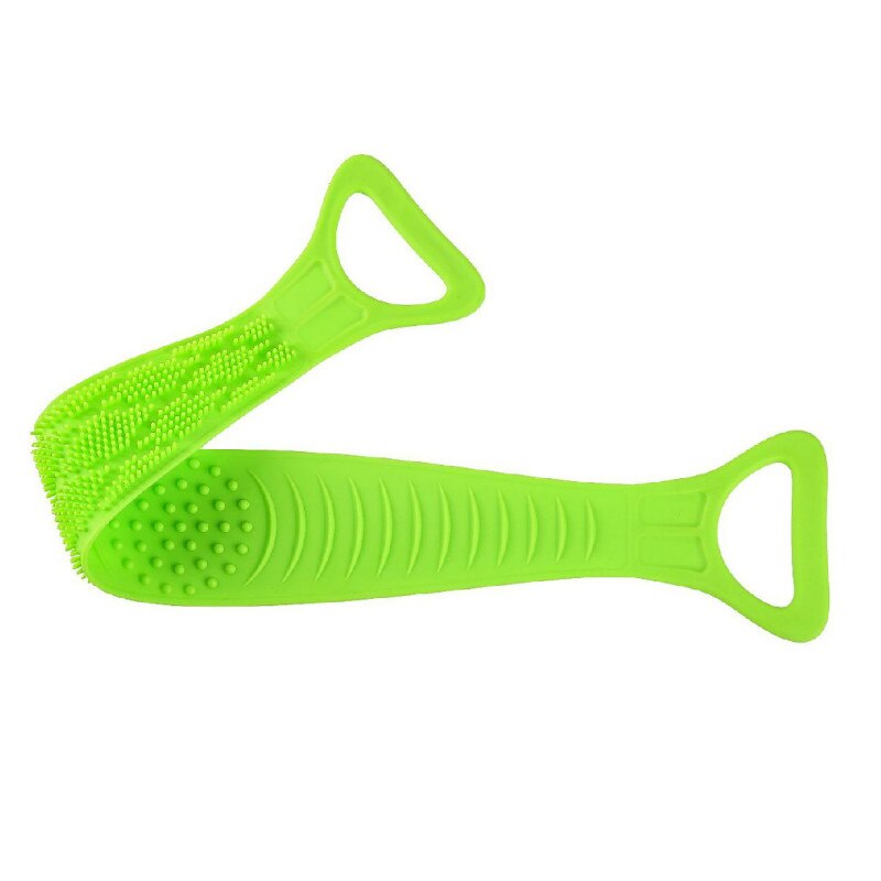 Silikon Zurück Wäscher Weiche Luffa Schlecht Handtuch Schlecht Gürtel Körper Peeling Massage Für Dusche Körper Reinigung Schlecht Dusche Gurt