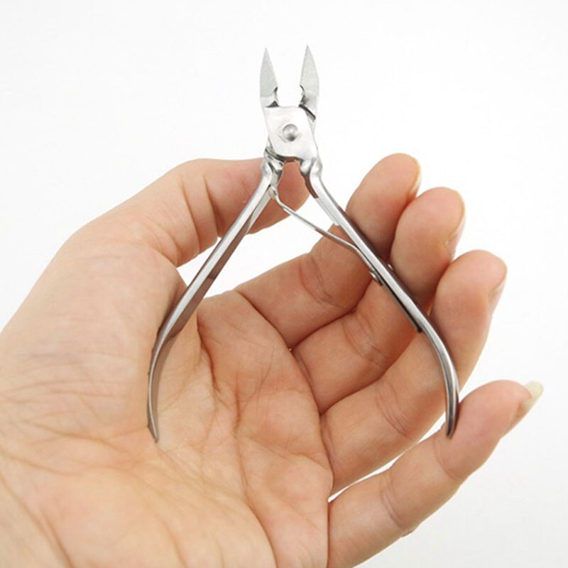 1Pcs Toenail Nail Cuticle Nipper Stainless Steel Nail Cuticle Clipper Dead Skin Remover Manicure Trimmer Tool