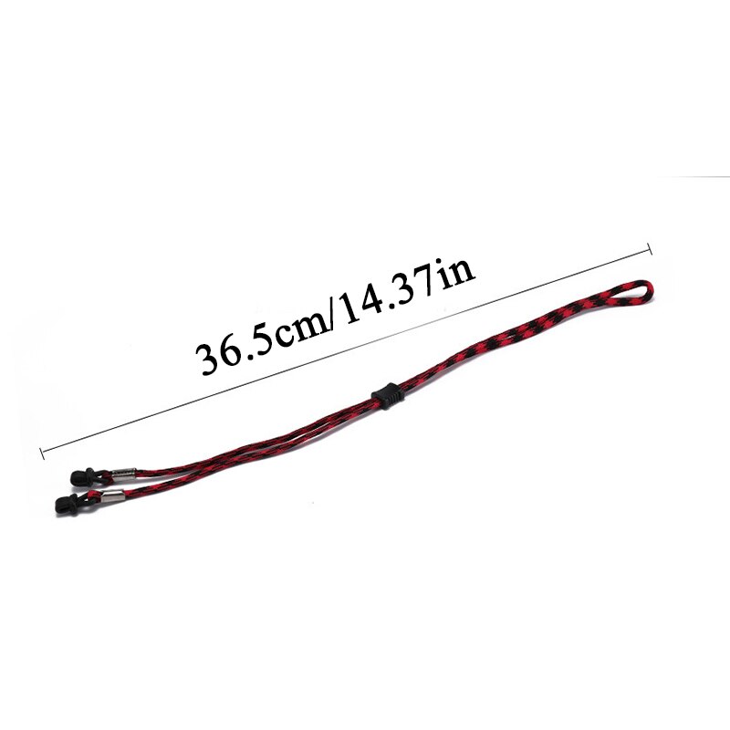 36.5mm brede briller solbriller ledningsstrop i etnisk stil bomuldsbriller lanyard briller halsrem string reb band briller ledning