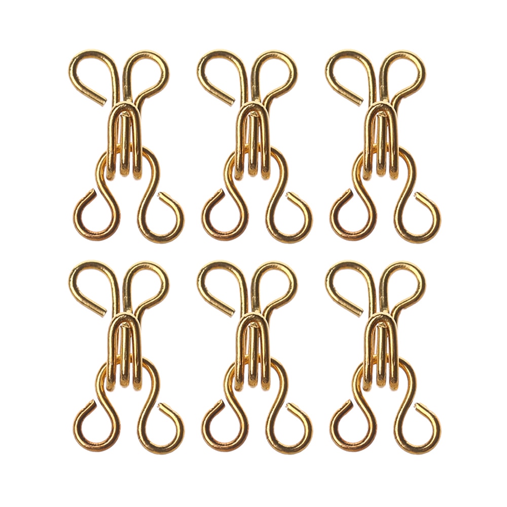 8 Sets Mini Metal Buckle DIY Doll Belt Buckles Invisible Buttons for 1/6 Doll Bags Clothes Sewing Accessories 11/14/16/18mm