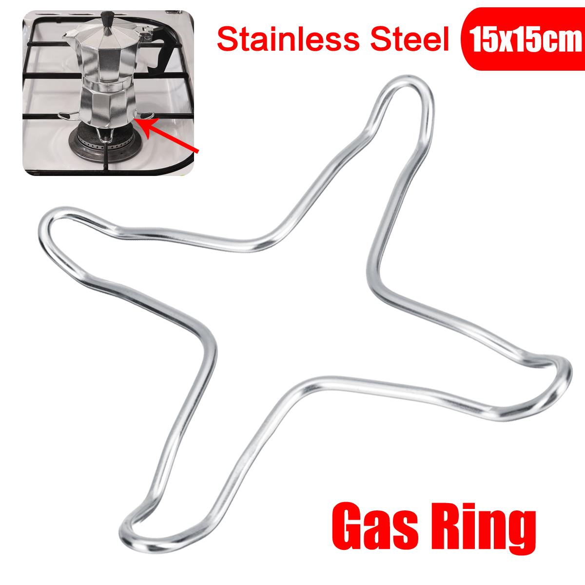 Durable stainless steel stove top reducer cooker bracket coffee pot boiling ring kitchen utensil accessories