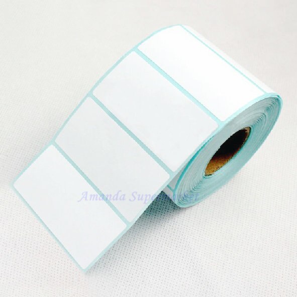 Label Sticker 60*30 mm 800 Pcs/Roll Thermal Label Sticker For Carton Logistics Label Direct Print