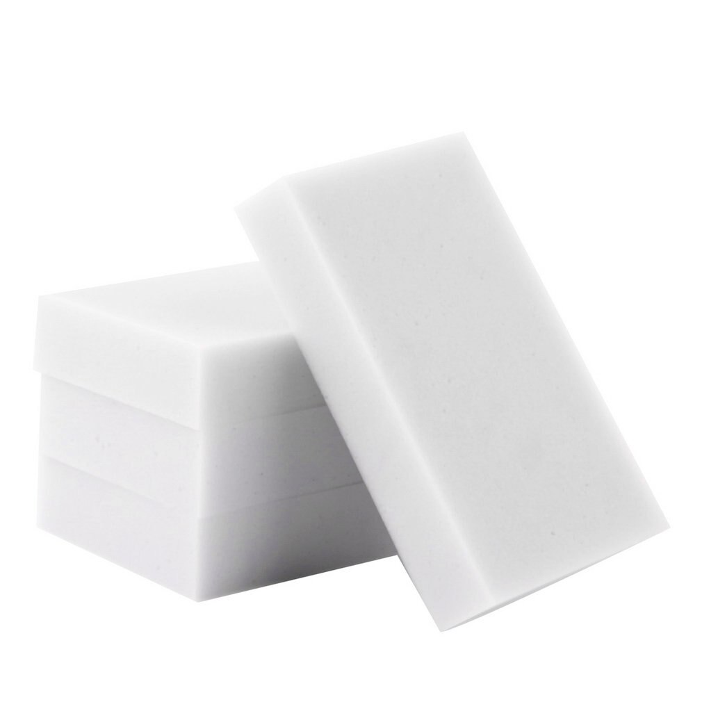 100pcs Magic Sponge Cleaner Super Decontamination Eraser Melamine Kitchen Office Bathroom Cleaning Tool 100x60x20mm