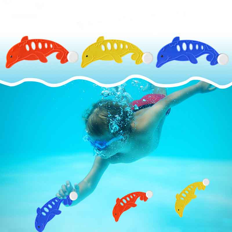 Children's Swimming Toy Diving Ring Stick Water Torpedo Throwing Toys Summer Game Swimming Pool Toys