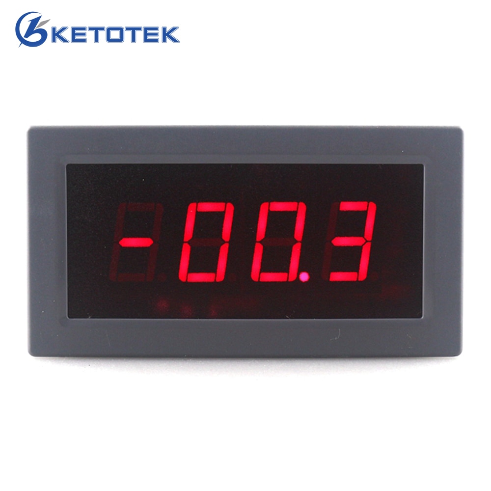 High precision Three semi-LED DC Digital Ammeter Amp Meter Current Meter Monitor Panel