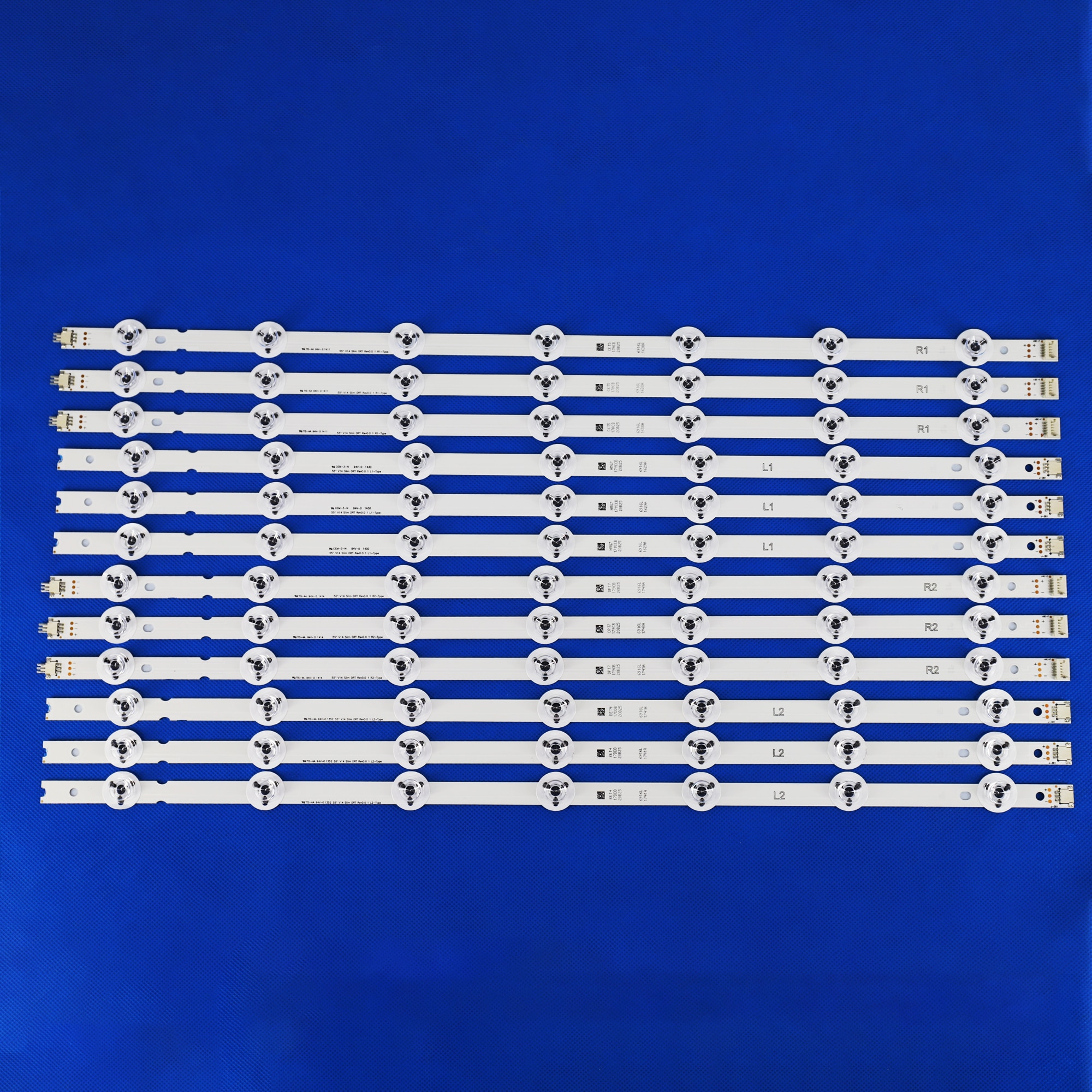Full Led Backlight Strips Array Voor Lg 55 Inch TV55LB7200 LC550DUH-PGF1 55 "V14 Slanke Drt Rev0.0 R1 L1 6916L 1629A 1630A
