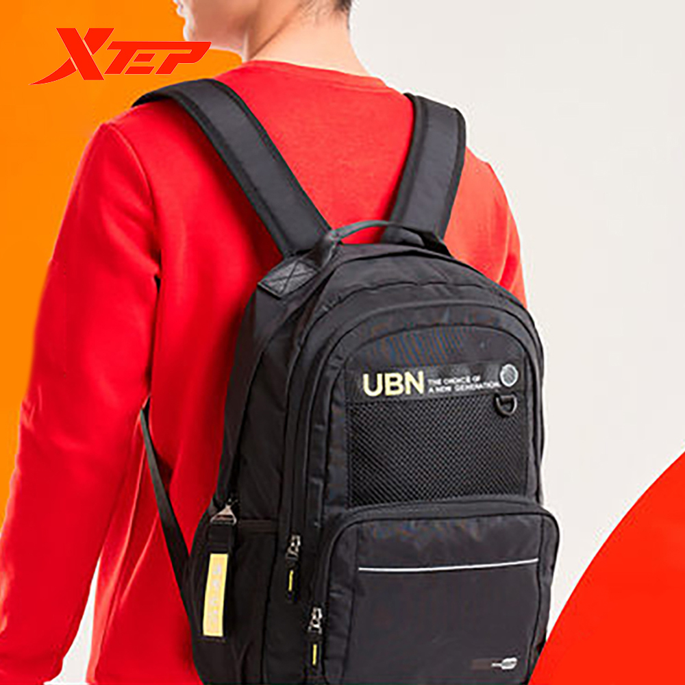 Xtep sports backpack backpack men and women the same style travel bag sports leisure backpack 880337110019