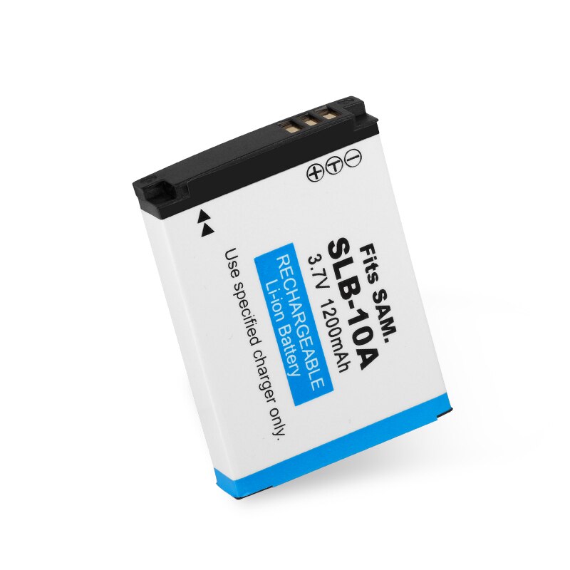 Dinto 1200Mah SLB-10A SLB10A Slb 10A Oplaadbare Camera Batterij Voor Sansung PL50 PL60 PL85 PL610 L100 L110 L200 L210 l310W