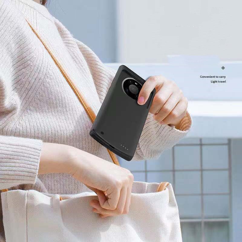 6800Mah Uitgebreid Telefoon Batterij Power Case Voor Huawei Mate 40 Pro Draagbare Power Bank Case Backup Battery Charger Cover