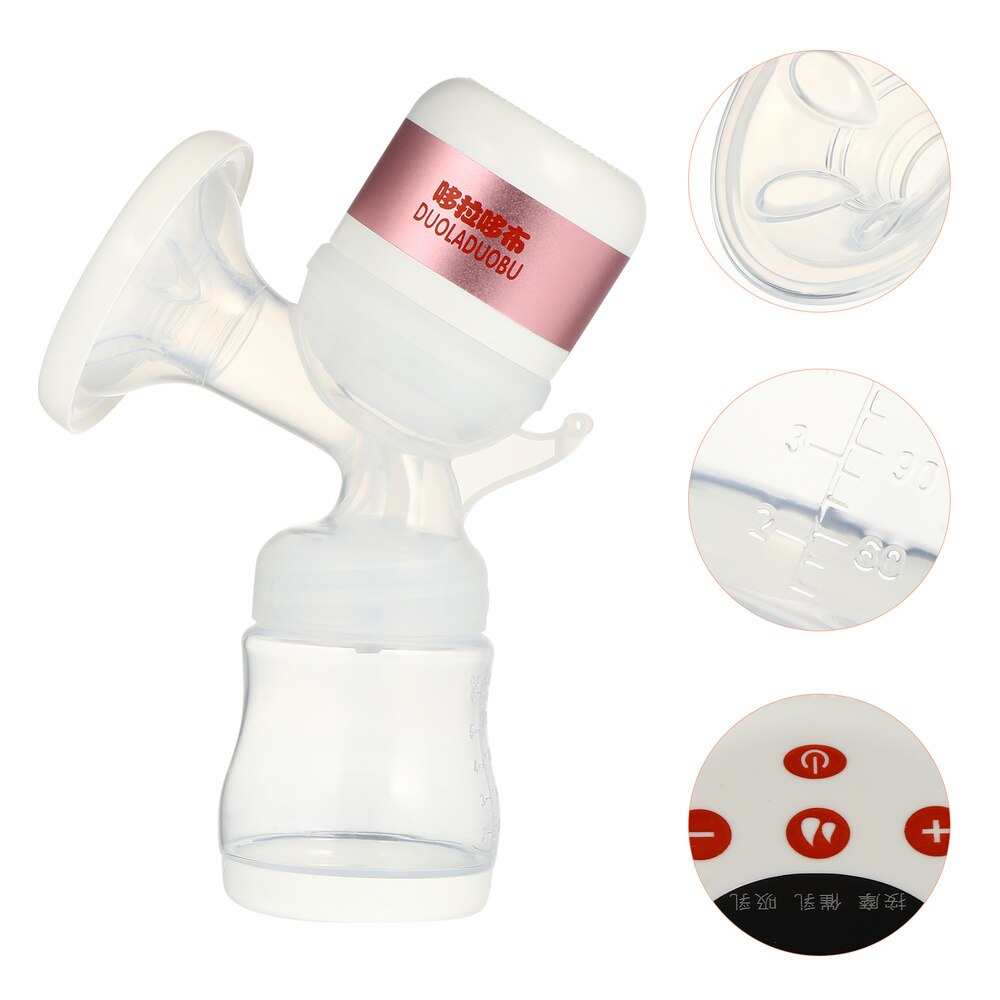 1 Set Van Elektrische Zuigen Apparaat Zuig Borst Pumper Creatieve Melk Extractor