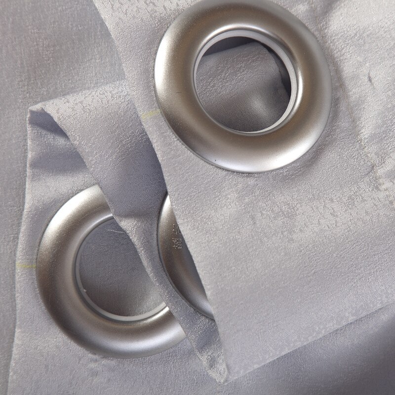 8PCS Curtain Grommets Curtain Eyelet Roman Ring Clips Low Noise Inner Diameter 40mm DIY Rings for Window Bathroom Decor