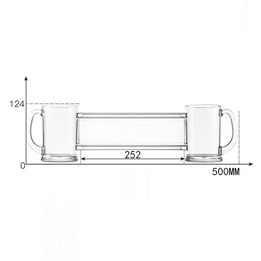 Double Beer Mug Party Party Mug Dating Tool Beer Mug Siamese Wine Glass CD
