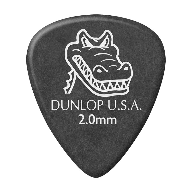 1 pièce de guitare Dunlop Gator Grip médiator pièces de guitare Vintage accessoires médiator guitare 0.58/0.71/0.96/1.14/1.50/2mm