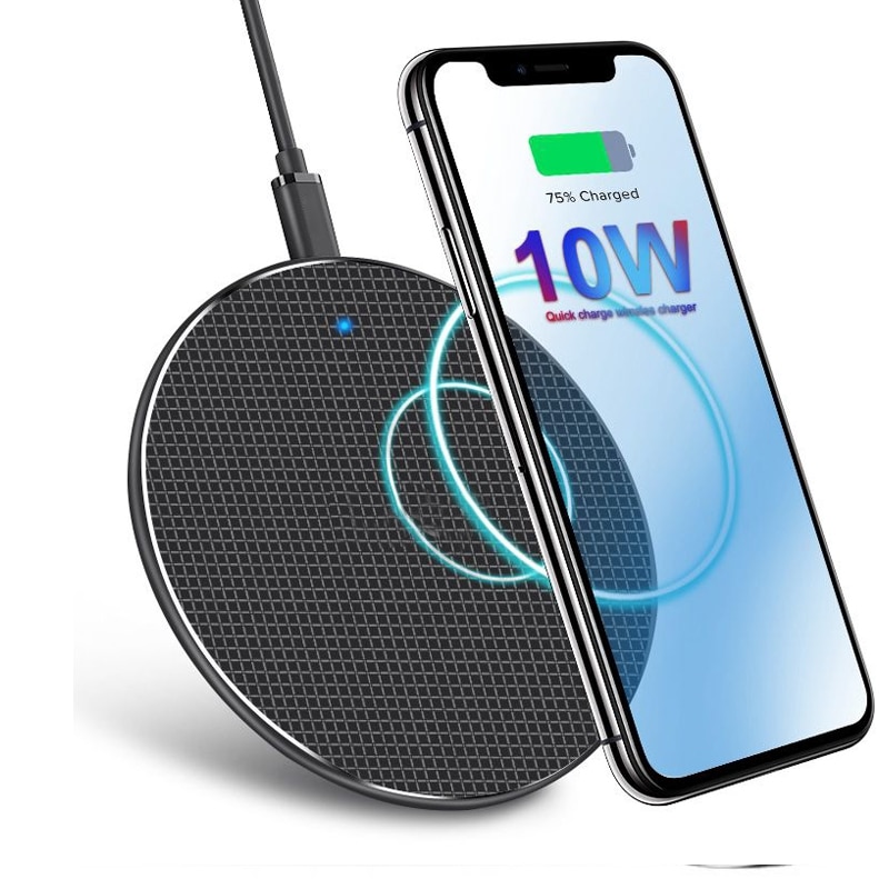 10W Qi Wireless Chargers Kit Charger Adapter Receptor Pad Coil Receiver For iPhon5 5S 6S 6 7 8 Plus 12 For SAMSUN S20 S9 S8 S6