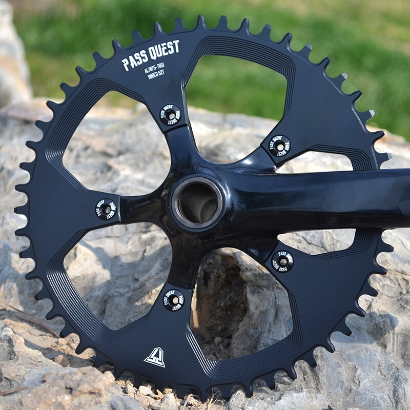 Pass quest 110 bcd 5 poot rond smal breed kettingblad racefiets kettingblad 42t 44t 46t 48t 50t 52t crank tanden voor 3550 apex