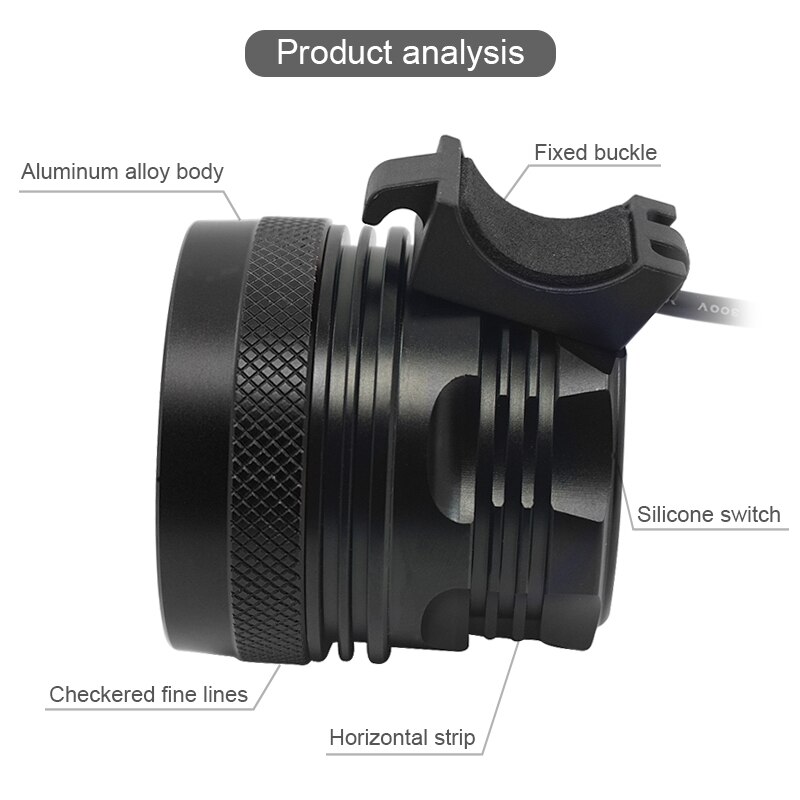 20000 Lumen 16 * T6 Led Cycling Bike Light Mtb Koplamp Waterdicht 3 Modes Fiets Front Lamp Night Riding Zaklamp geen Batterij