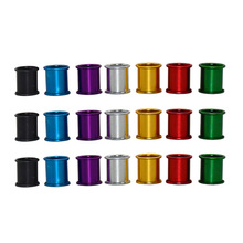 100 st aluminiumduvfotring 8mm fågelringidentifiering rasduvor färgring fågelverktyg fågelfotsring