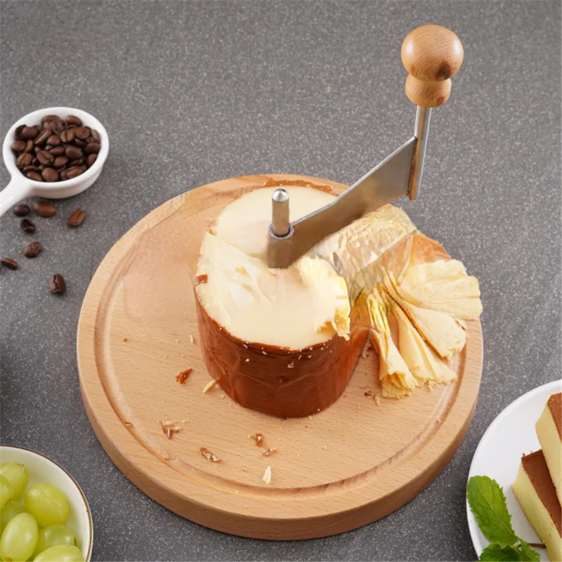 Käse Käse Schneiden Holz Rotary Rasierer Manuelle Küche Backen Schokolade Chip Schaber Blume Cutter Käse Schredder