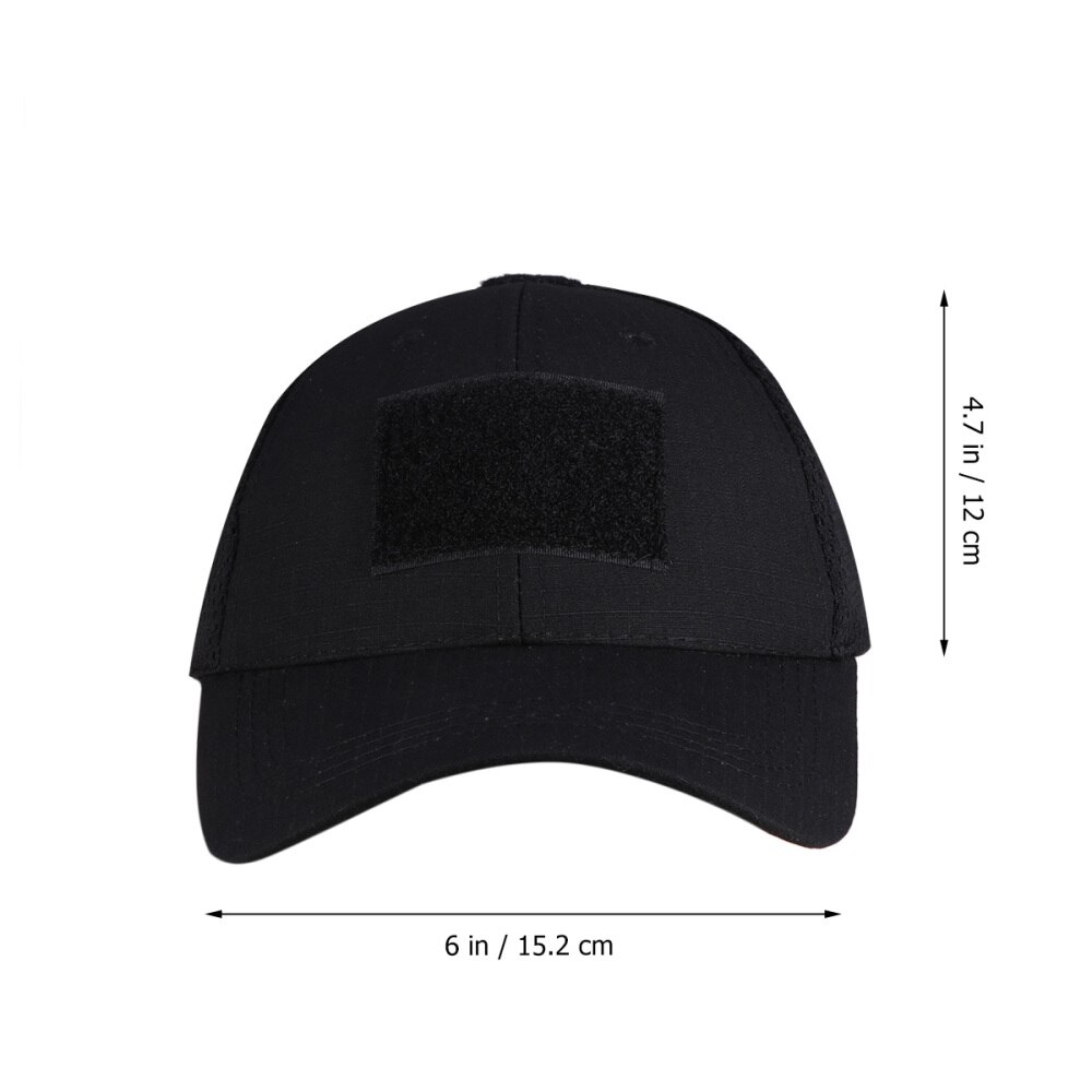 1Pc Haak En Lus Cap Hoed Haak Patch Baseball Hat Voor Outdoor (Patroon 2)