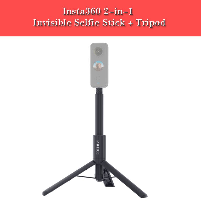 Insta360 2-In-1 Onzichtbare Selfie Stok + Statief Voor Een X2/Een R/Een X originele Accessoires