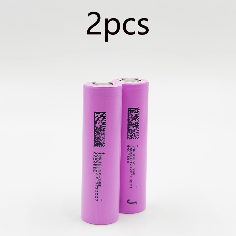18650 Battery 100% Genuine INR18650-26E 2600mAh 3.7V 20A Rechargeable 18650 Lithium Ion Battery for Toys Power Tools Flashlight: black