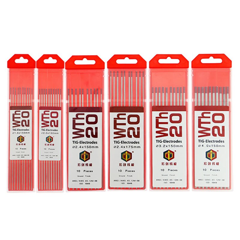 Tungsten Electrodes Tig Welding Electrodes Rod Tungsten Electrode For Tig Welding Torch WT20 WC20 Tig Rods