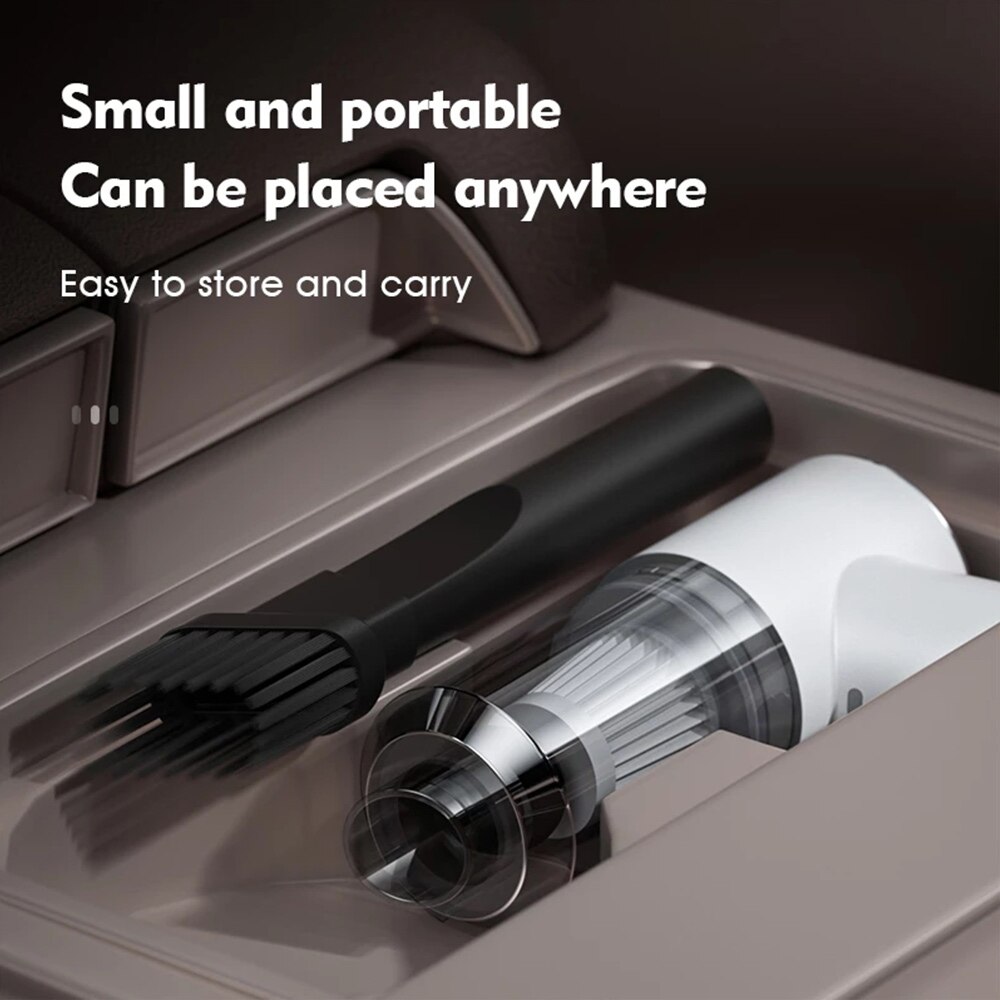 Wireless Portable vacuum cleaner for car&amp;home Handheld Auto Vaccum 6000PA 120W High Suction Rechargeable Mini Vacuum Cleaner