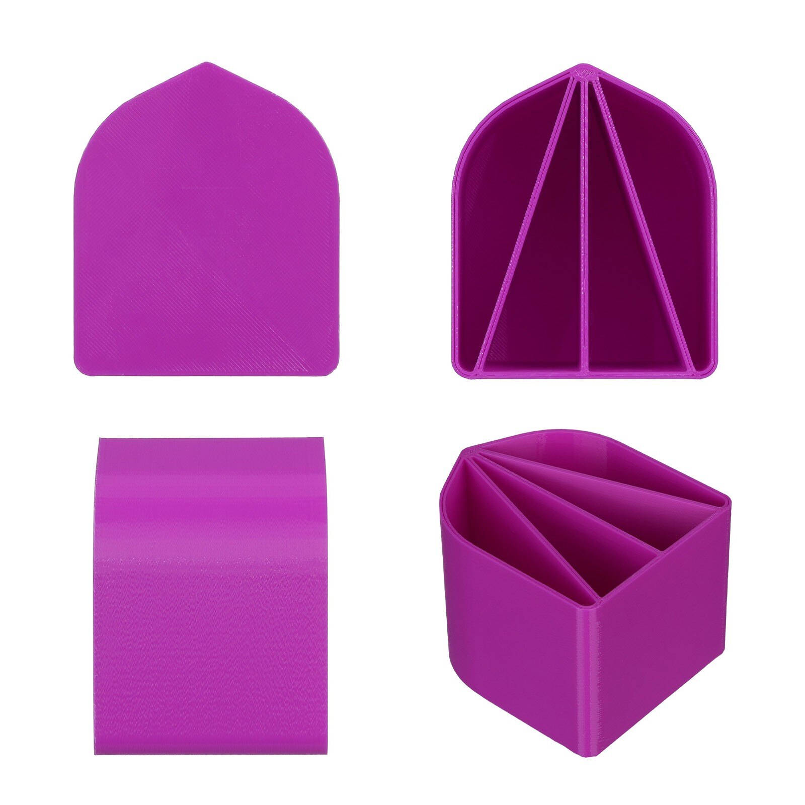 8oz Acrylic Pour Cup , 4 Channels Paint Pouring Split Cup Art Pour Supplies FFT