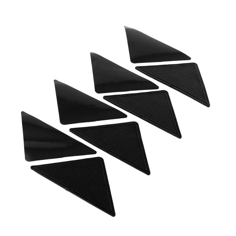 Thuis Vloerkleed Tapijt Mat Grijpers Zelfklevende Anti Slip Herbruikbare Wasbare Siliconen Grip Sticker Pads