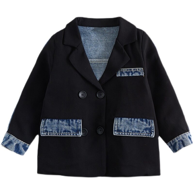 Trajes y chaquetas para niños y niñas, chaqueta de retales para de boda, 4, 5, 7, 9, 11, 13 años, primavera y otoño, novedad