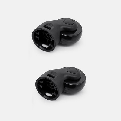 Suitcase Luggage Replacement Accessories Dismountable Removable Universal Wheels Plug-In Detachable Wheel Pulley Repair Parts: Light Grey