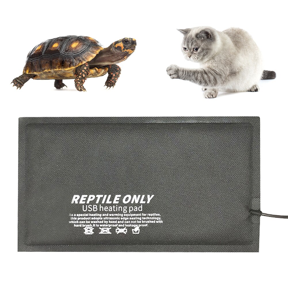 Pet Warmer Safety Electric Cloth Heater USB Heating Pad Thermal Portable 5v 2A Lizard Insulation Washable Foldable Bed Winter