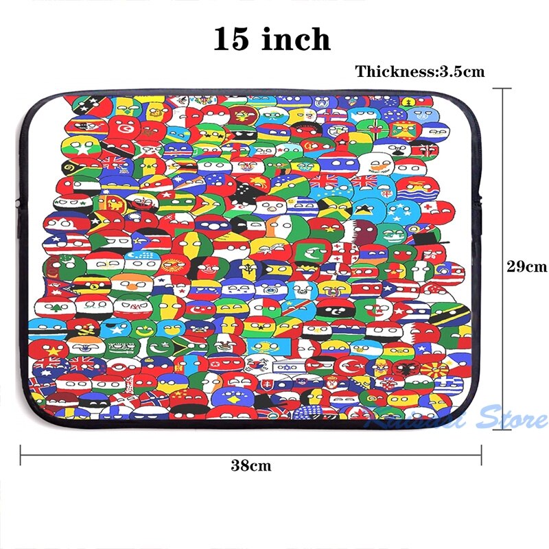 Grappige Grafische Print Countryball Usb Lading Rugzak Mannen Schooltassen Vrouwen Tas Reizen Laptoptas: laptop bag 15 in