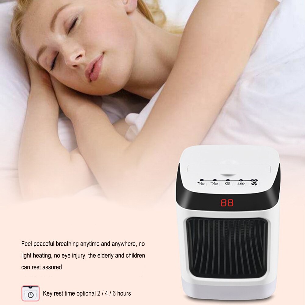 Multifunctionele kleine huishoudelijke desktop afstandsbediening kachel draagbare verwarming snelkoppeling elektrische kachel