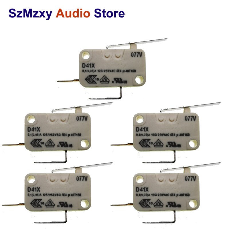 5Pcs D41X Duitsland Cherry Import Micro Switch D41 0.1A250V 125-250VAC 5E4 40T150