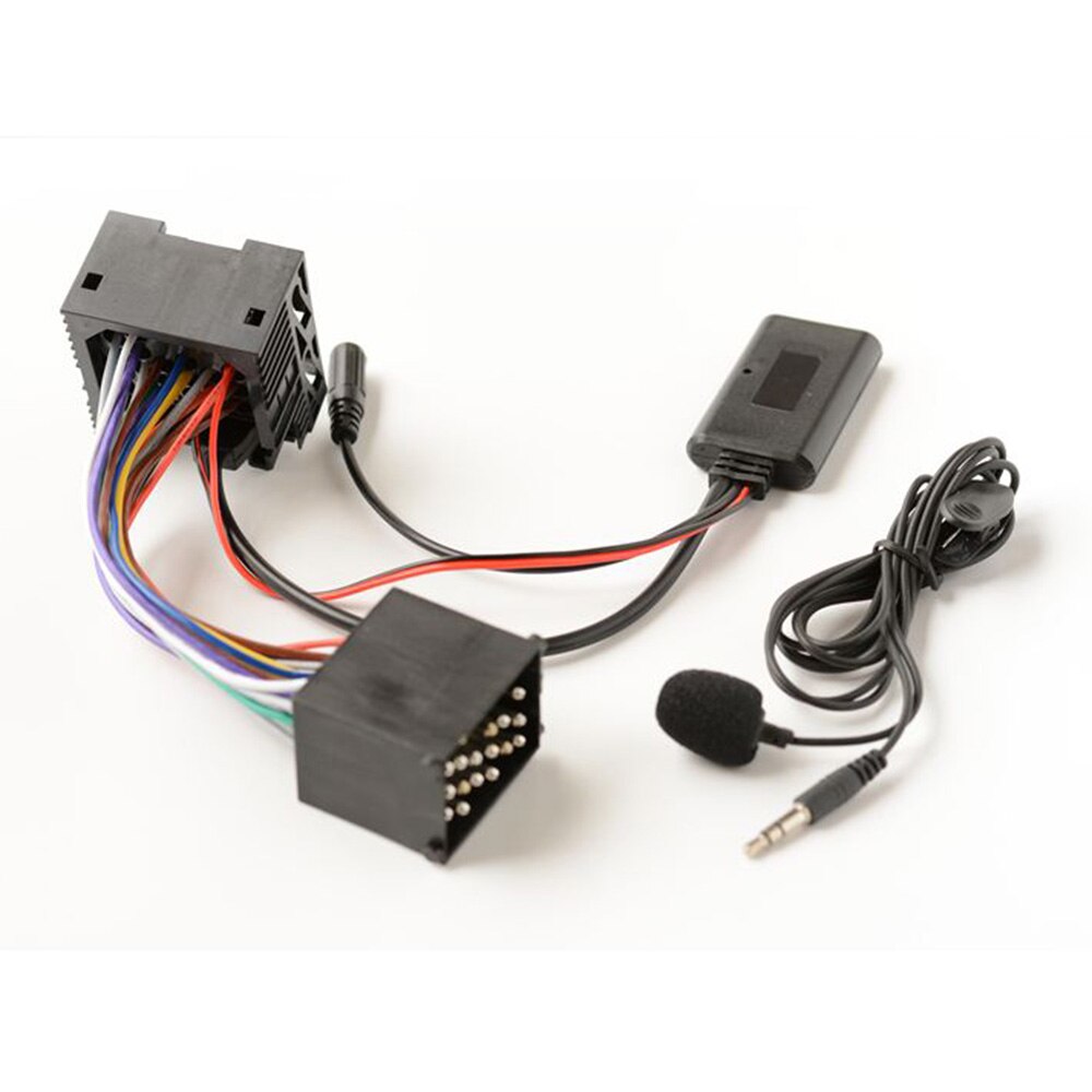 5-12v bluetooth adapter 5.0 aux in tillbehör cd för bmw  e46 3 series