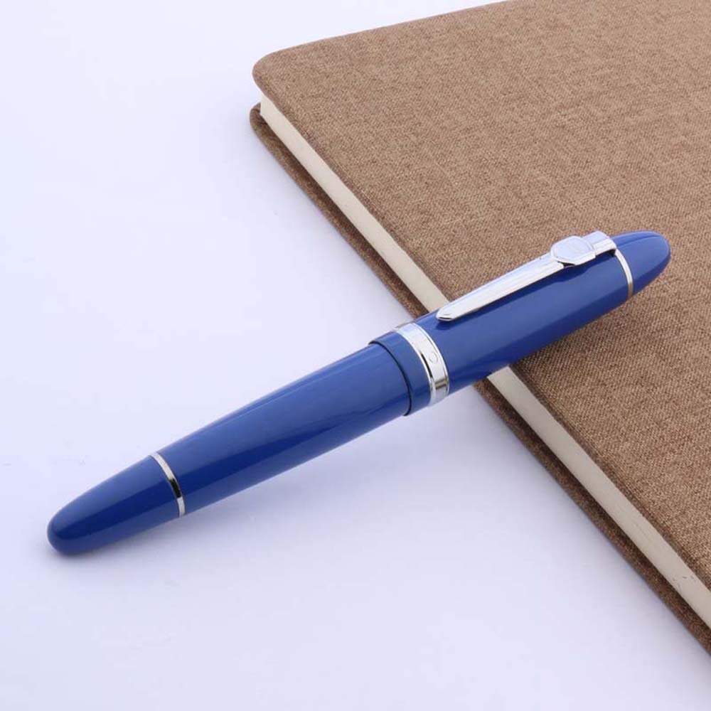 JINHAO 159 classic silver Twist Rollerball Pen calligraphy spinning switzerland ink Business Office school supplies: A6