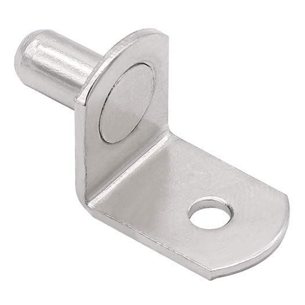 50pcs Hardware Connecting Fixed Cabinet Accessories Silver Shelf Support Easy Install Tool Furniture Fittings Metal Rustproof