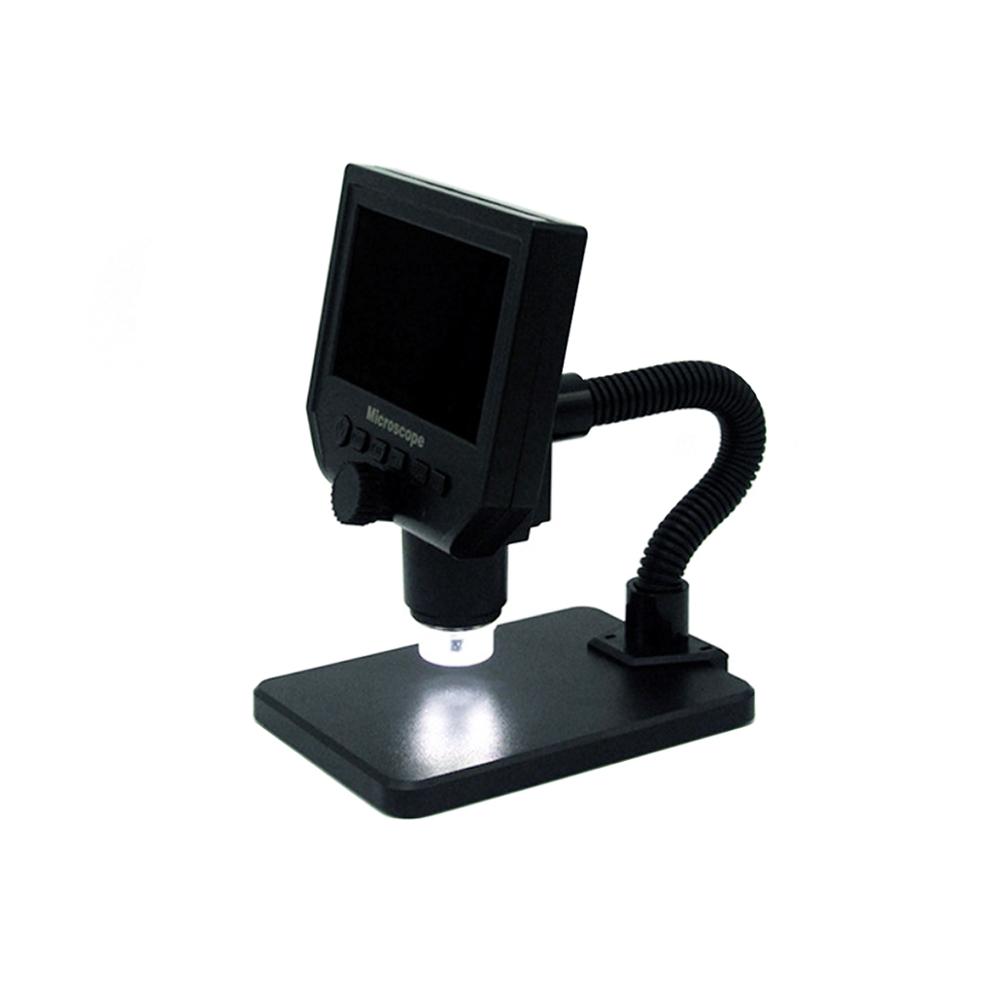 1 Pc Draagbare 8 Led Vergrootglas Elektronische 1 ~ 600x Elektronenmicroscoop 1080P Hd Lcd Digitale Scherm Ondersteunen 1-64Gb Micro Sd