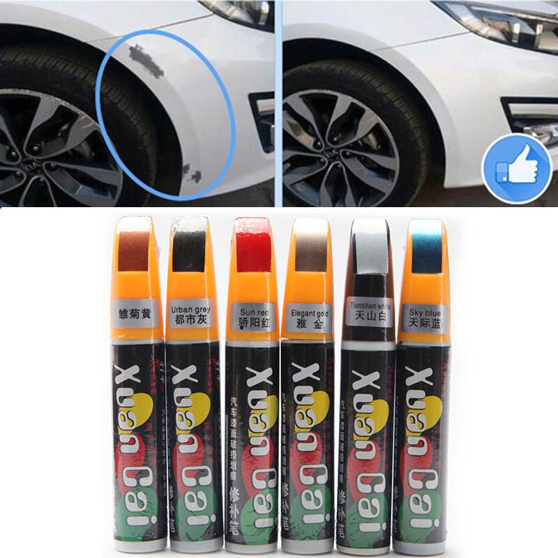 1pc bilfjerner ridsepen touch up pen maling pleje ridse reparation permanent vandafvisende bil fyld maling pen vedligeholdelse også