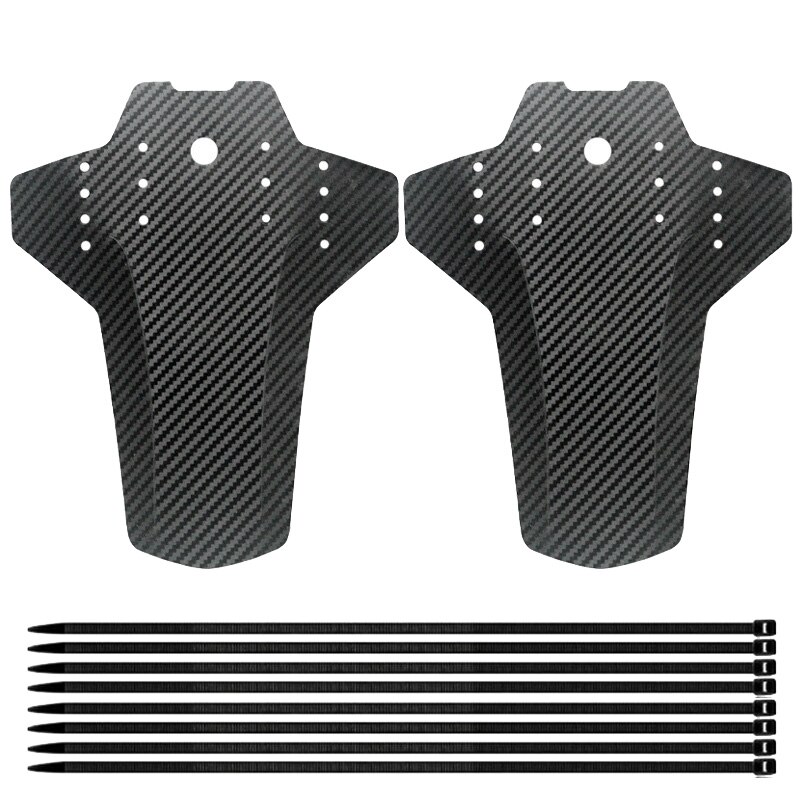 2 Stuks Mountainbike Spatbord, Voor En Achter Mtb Modder Guard, Verstelbare Fenders Past 26 Inch, 27.5 Inch, 29 Inch Size Fiets: Default Title