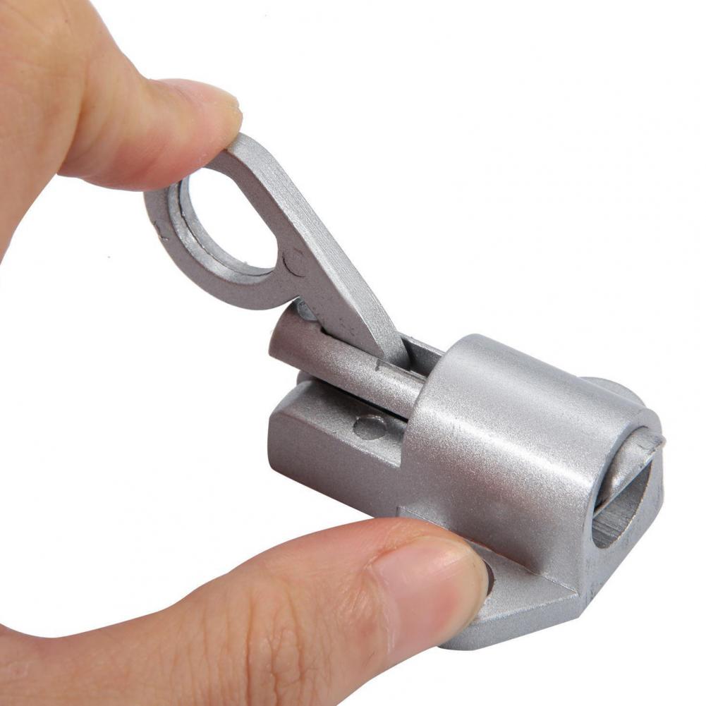 1 Set Bolt Lock Anti-rust Stable Portable Aluminum Alloy Latch Sliding Door Window Lock for Home