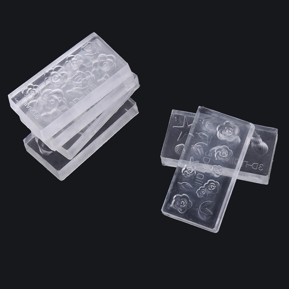Spiker 3d crystal carving kunst plater manikyr bilde plater spiker stempel plate print sjablong