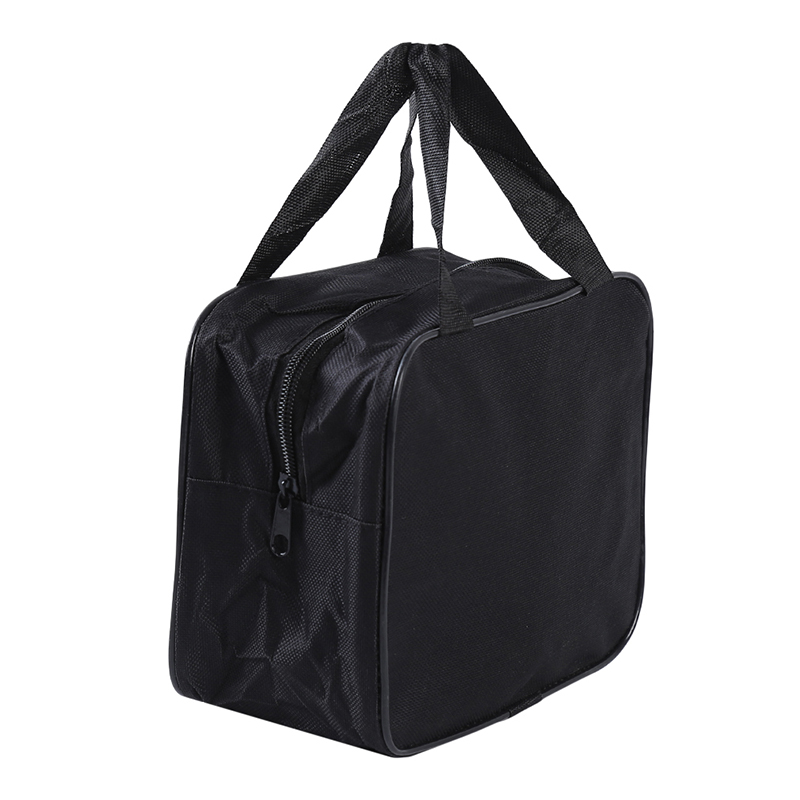 Sac organisateur noir sac de rangement sac à main en Nylon pour voiture compresseur d'air pompe automobile boîte à outils