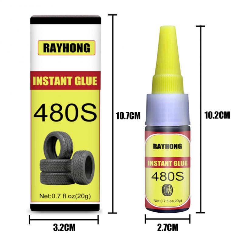 20g Mighty Tire Repair Glue Adhesives Sealers Super Caulk Car Rubber Repair Tire Glue Window Speaker Seal Tire Repair Glue Caulk
