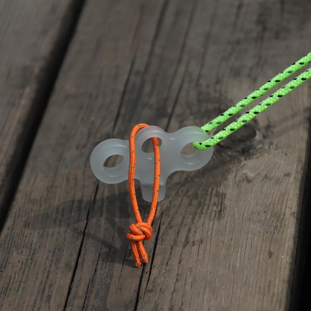 5Pcs Hiking Camping Accessories Pegs Screw Spike Hook Rope Buckle Travel Ground Pin Outdoor Equipment Night Vision Tent Nail