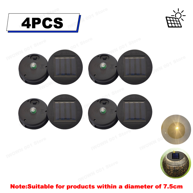 Replacement Solar Light Top Cover LED Panel Lantern Lid for Outdoor Hanging Lights Repair Parts Outdoor Light: Blue