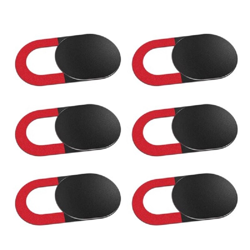 6 Pack Webcam Cover Slide Privacy Bescherming Ultra Dunne Anti-Spy Laptop Camera Cover Voor Computer Pro