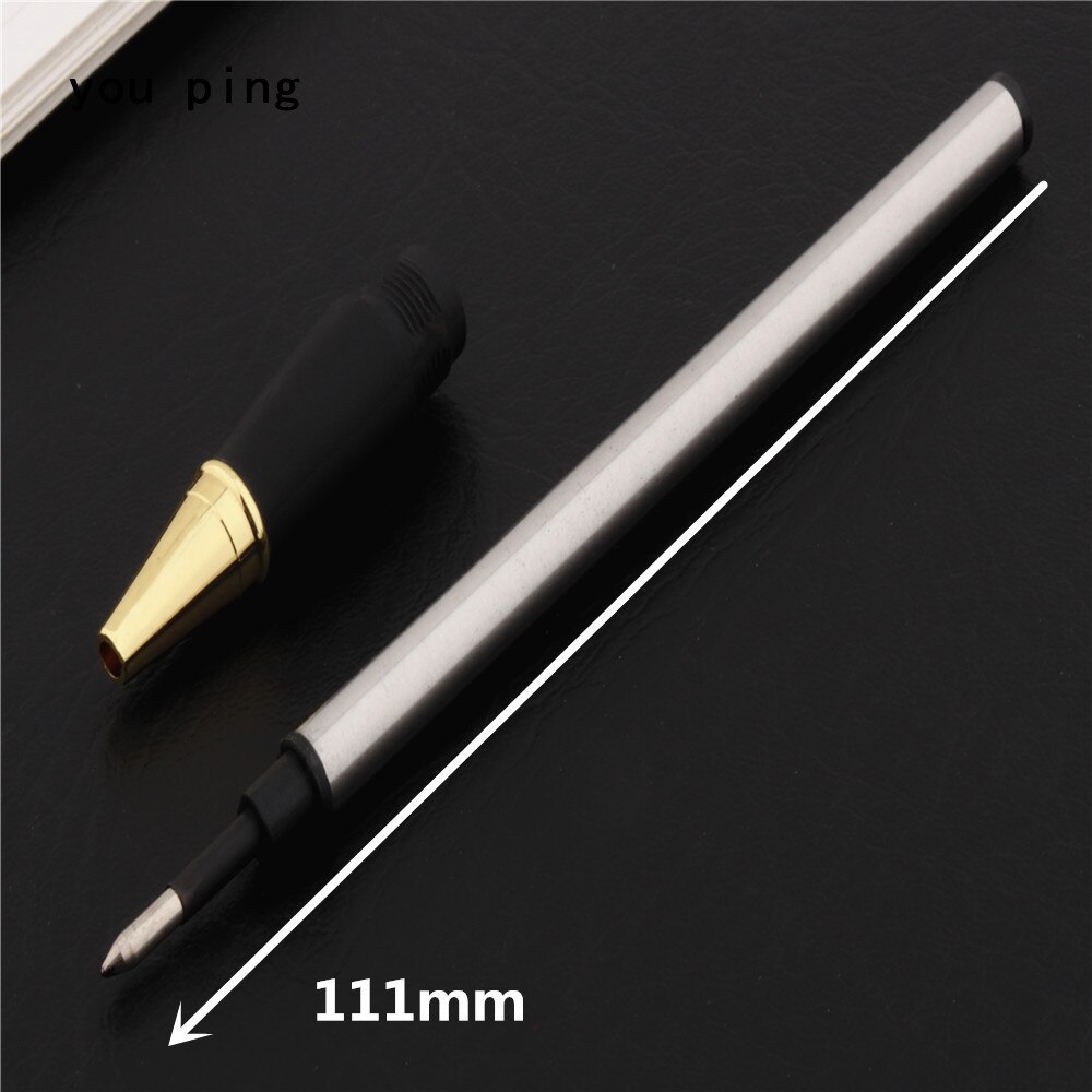 Luxury pen 017 Golden grid line Business office Rollerball Pen School student stationery office Ballpoint Pens