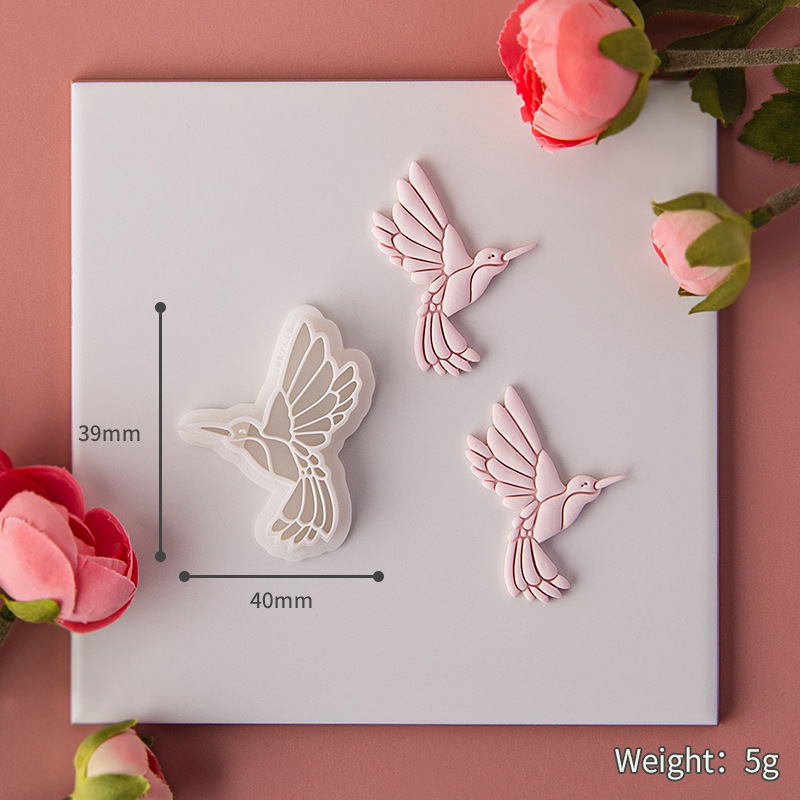 Cortador de arcilla polimérica Vintage, cortadores de arcilla de flores en relieve bohemio de loto para broches, joyería, pendientes, herramientas de fabricación DIY